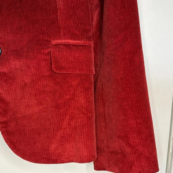 Red Corduroy Jacket - Picture 8 of 8